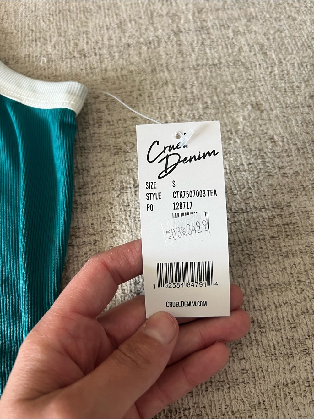 Cruel Denim Tank - Picture 7 of 7